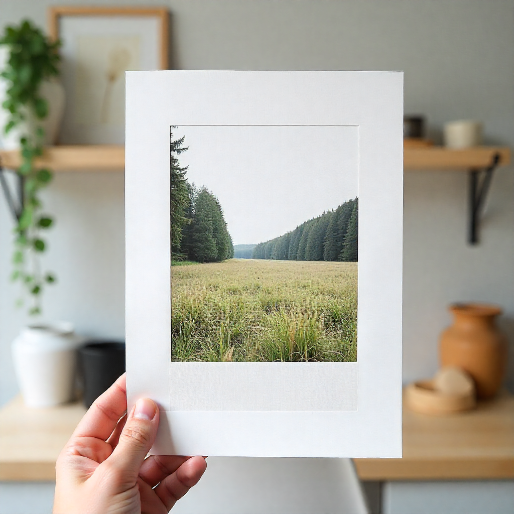 Ekologiska fotoutskrifter på papper